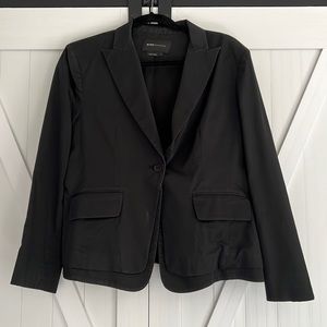 BCBGMaxAzria black blazer size L.